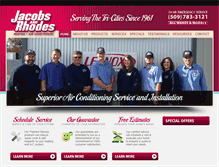 Tablet Screenshot of jacobsandrhodes.com